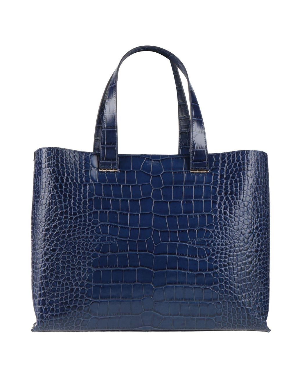 Giorgio Armani Handbag in Blue | Lyst