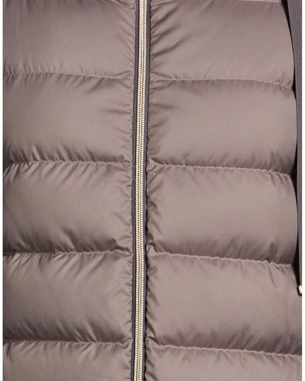 Herno Brown Puffer Polyester