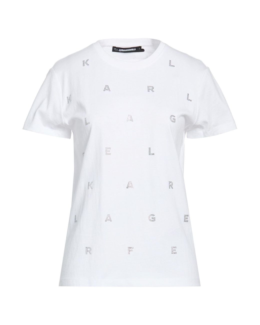 Karl Lagerfeld White T-Shirt
