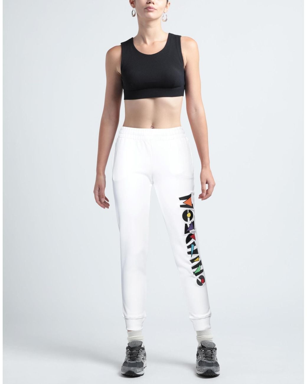 Moschino White Trouser