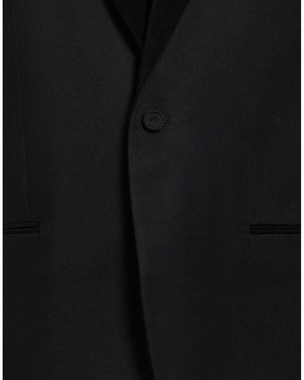 Dior Black Blazer Wool, Cotton, Elastane for men
