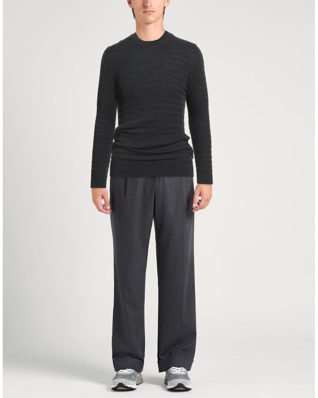 Pullover Alpha Studio pour homme en coloris Black