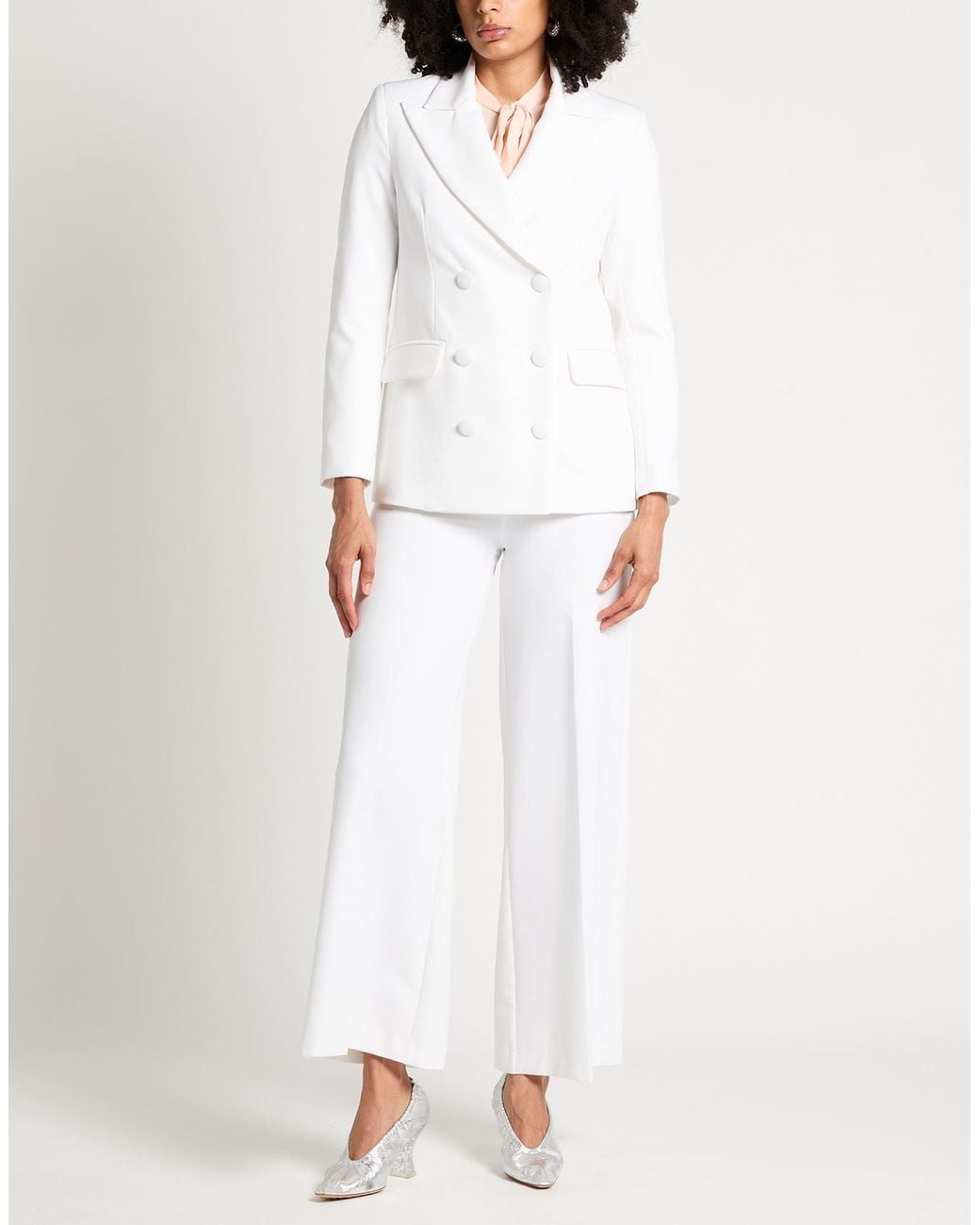 Silvian Heach White Suit