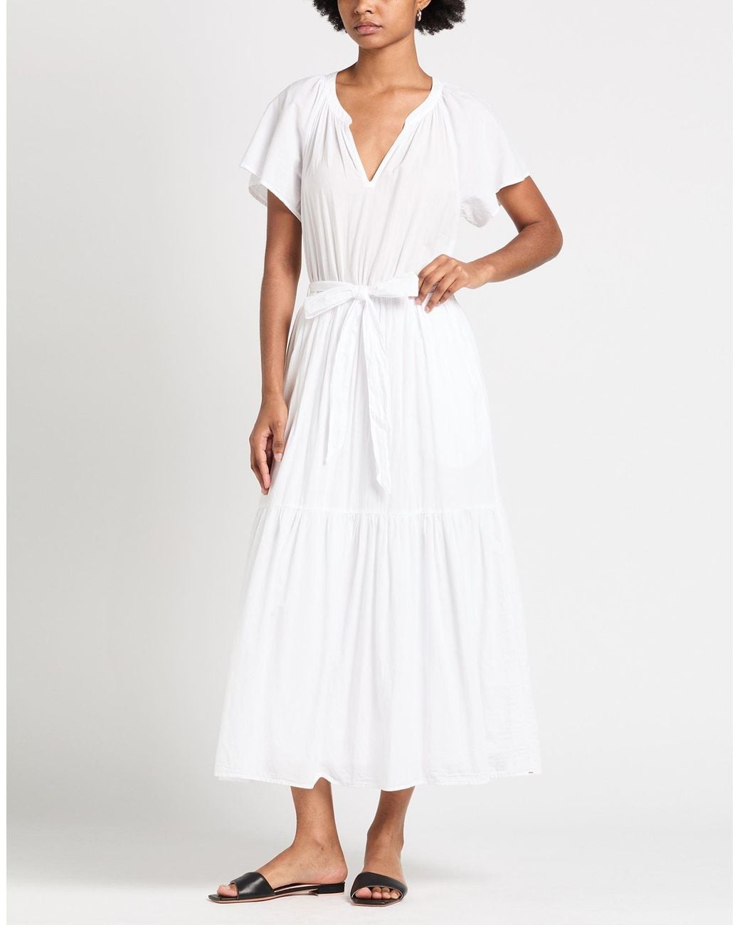 Xirena White Midi Dress