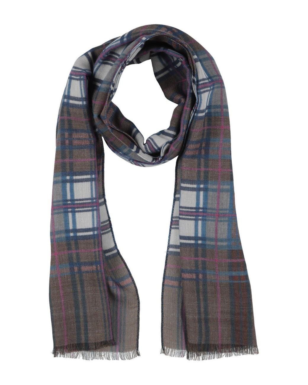 Altea Blue Scarf Wool, Modal