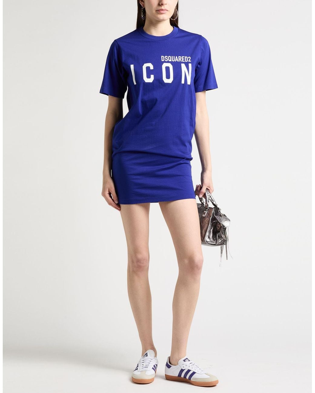 DSquared² Blue Mini Dress