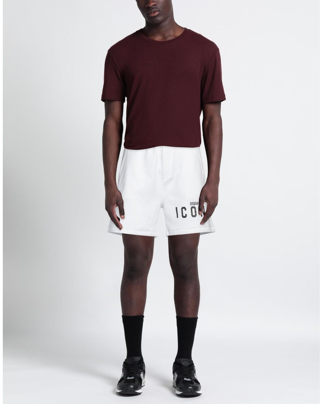 DSquared² White Shorts & Bermuda Shorts for men