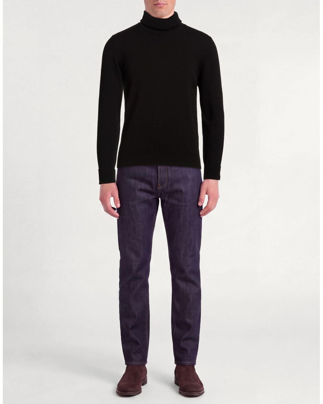 Col Roulé Ballantyne pour homme en coloris Black