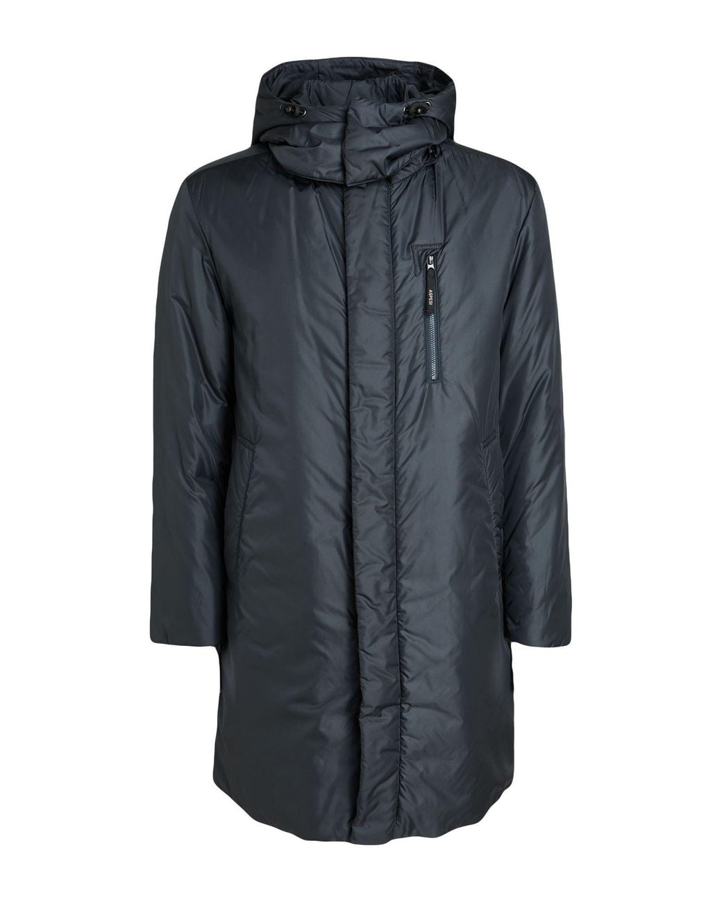 Aspesi Gray Coat Polyamide for men