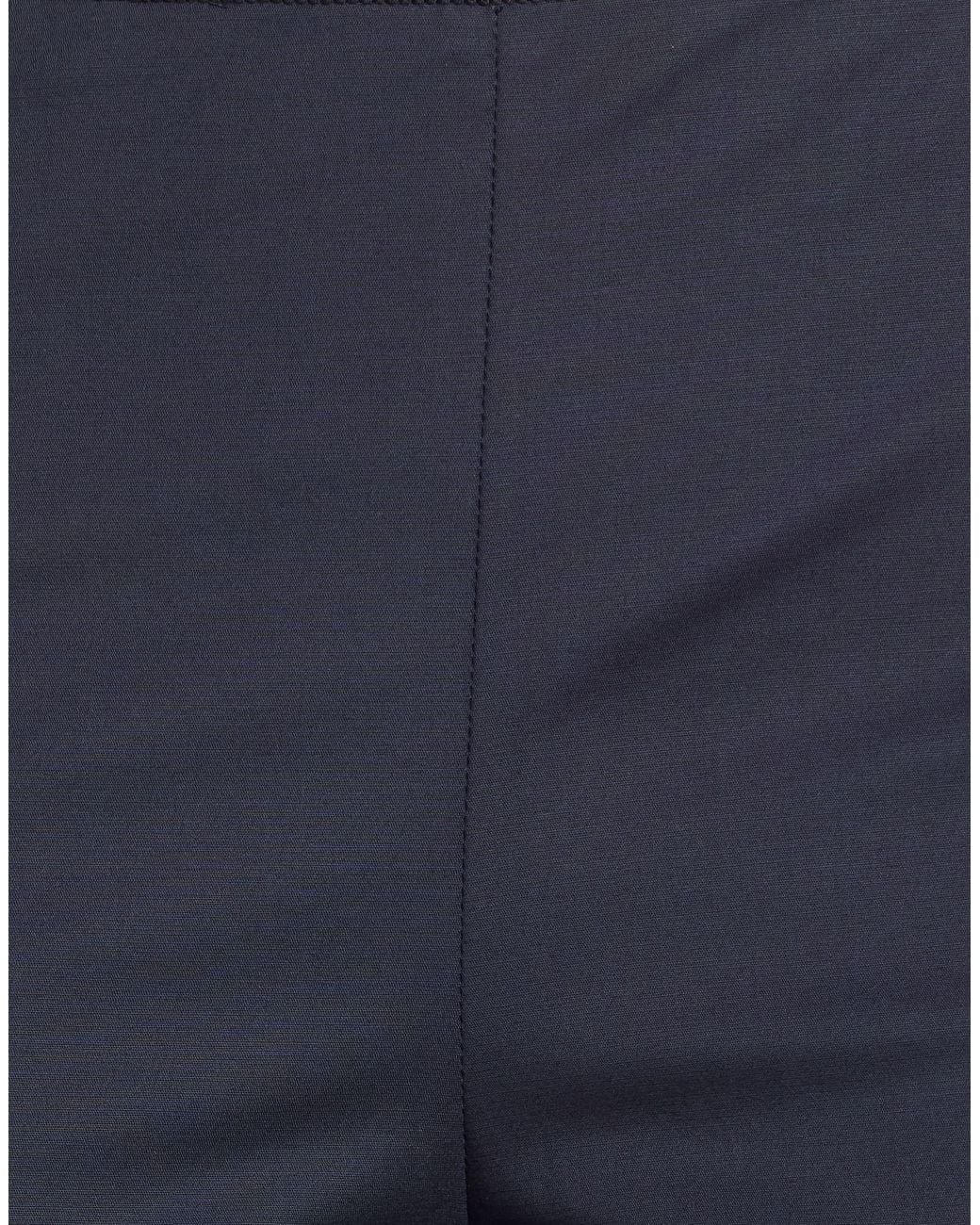 Moncler Blue Pants Cotton, Elastane