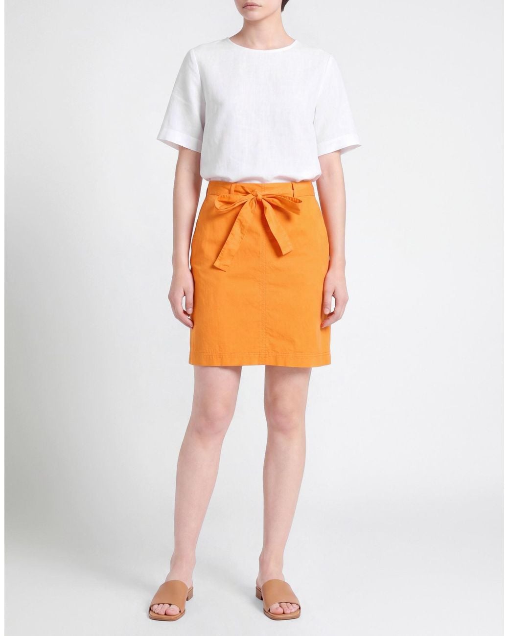 Boss Orange Mini Skirt Cotton, Elastane