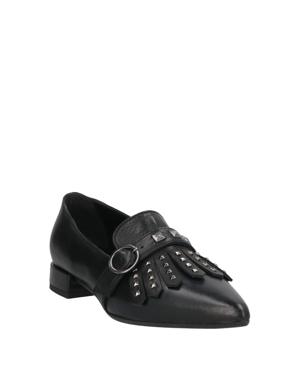 CafeNoir Black Loafers Leather