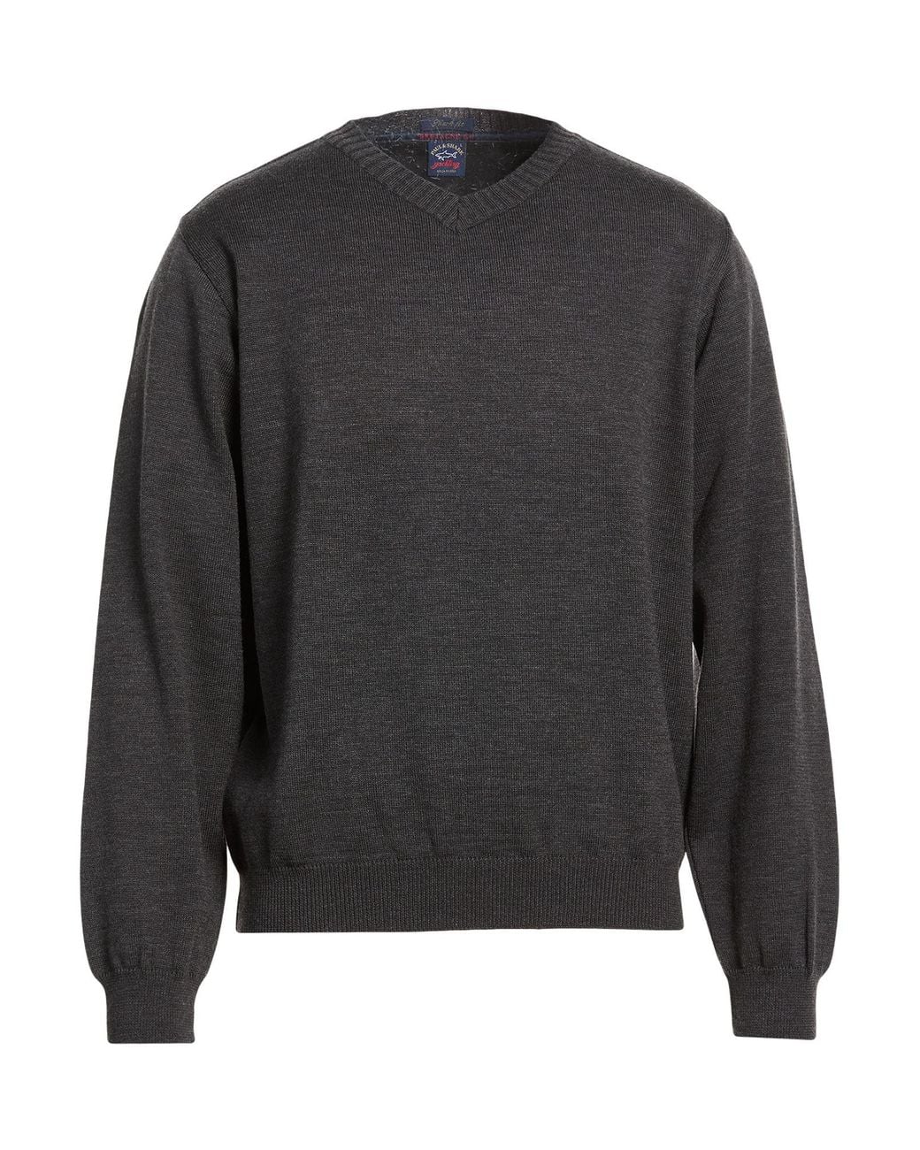 Paul & Shark Gray Sweater Virgin Wool for men