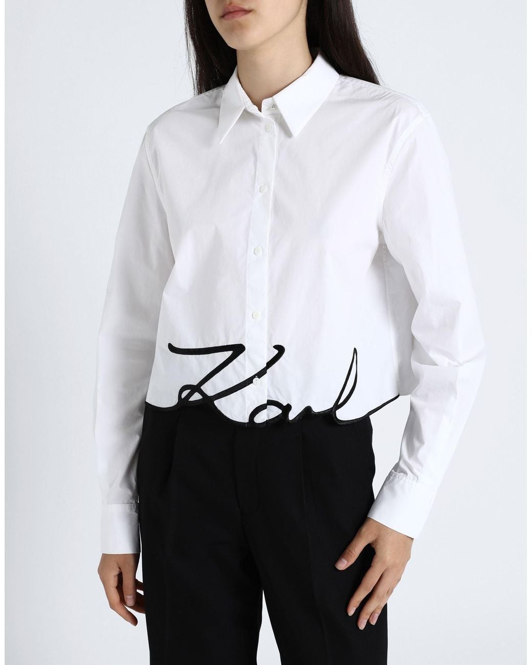 Karl Lagerfeld White Shirt