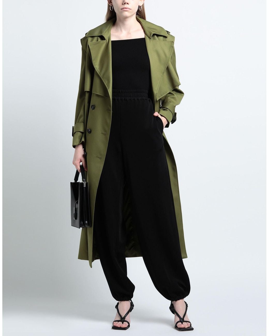 Jil Sander Black Pants Viscose, Virgin Wool, Polyamide, Elastane