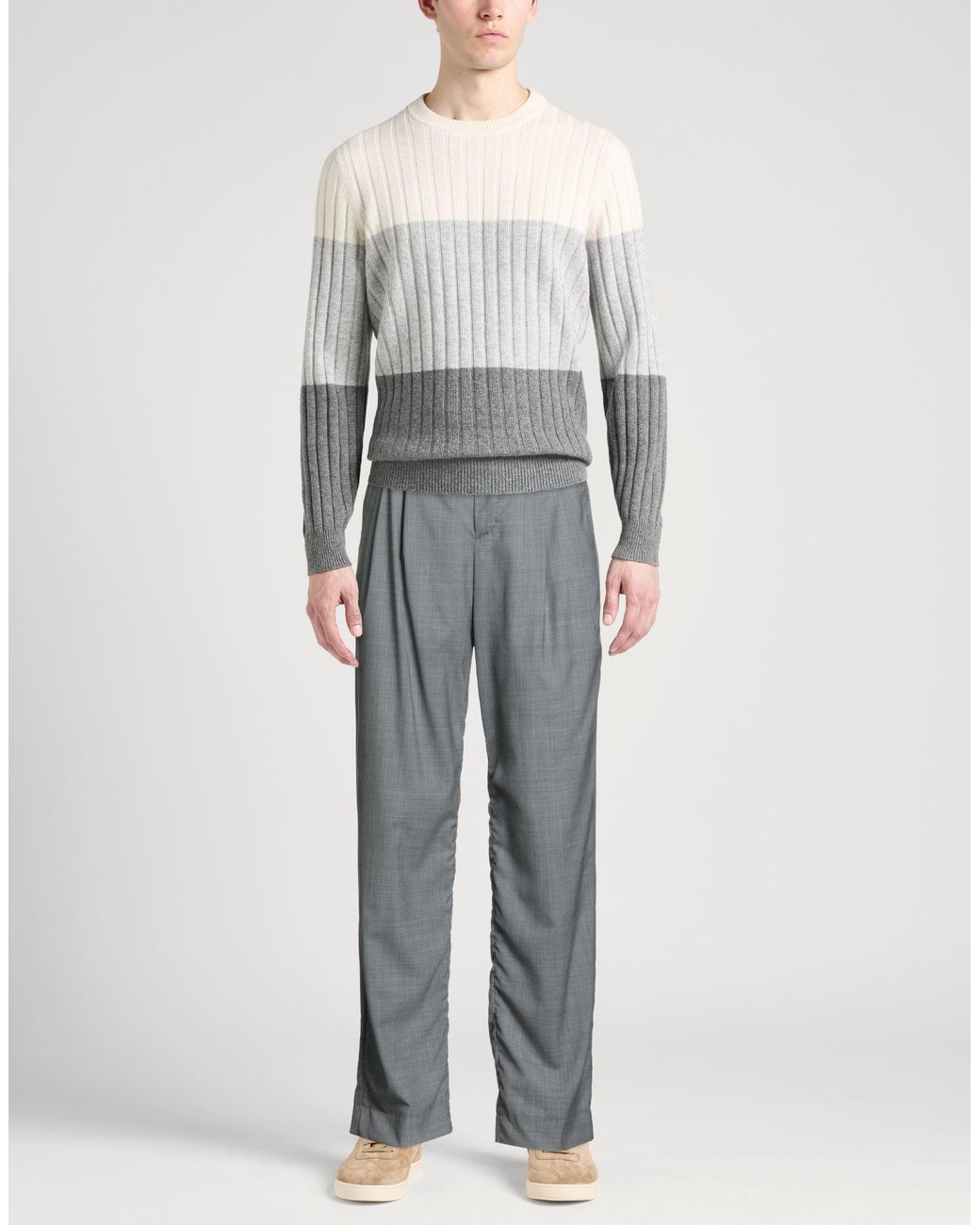 PT Torino Gray Trouser for men