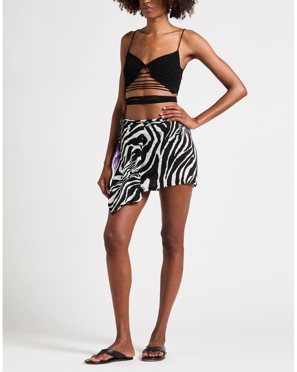 The Mannei Black Top Cotton, Viscose