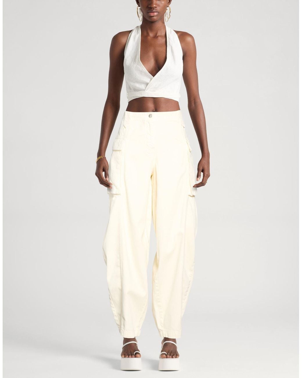 MAX&Co. White Jeans