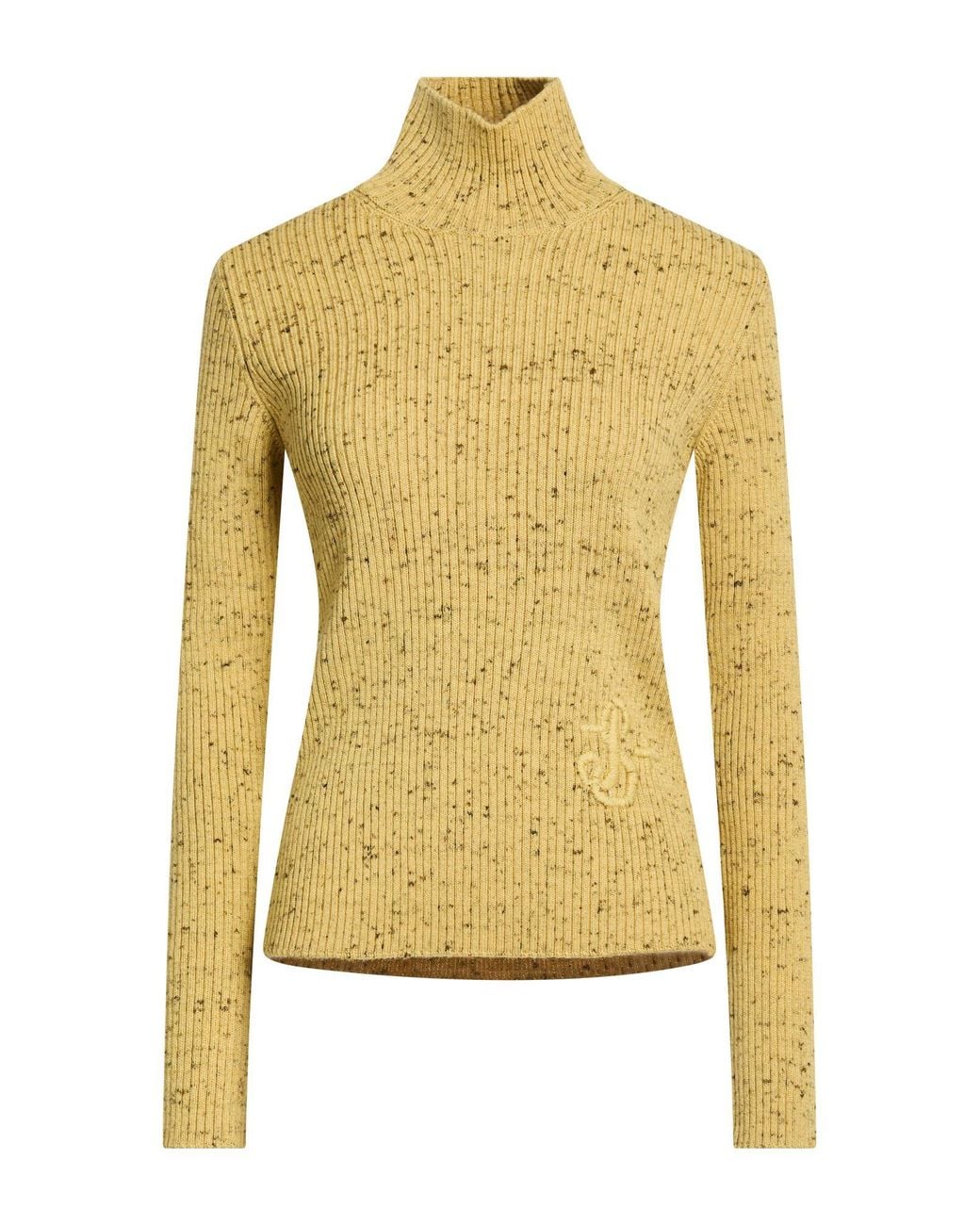Jil Sander Yellow Turtlenecks