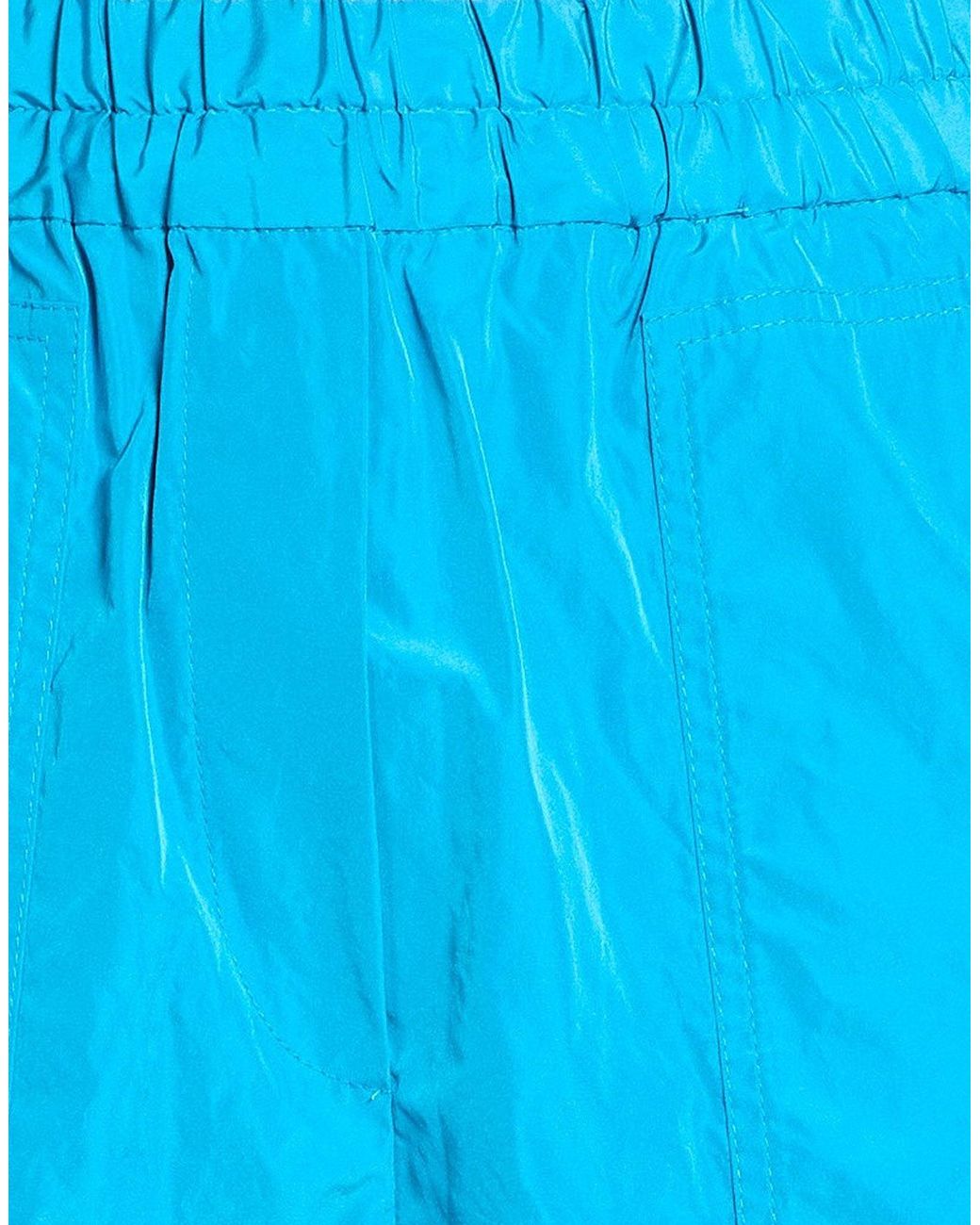 Dries Van Noten Blue Shorts & Bermuda Shorts Polyester