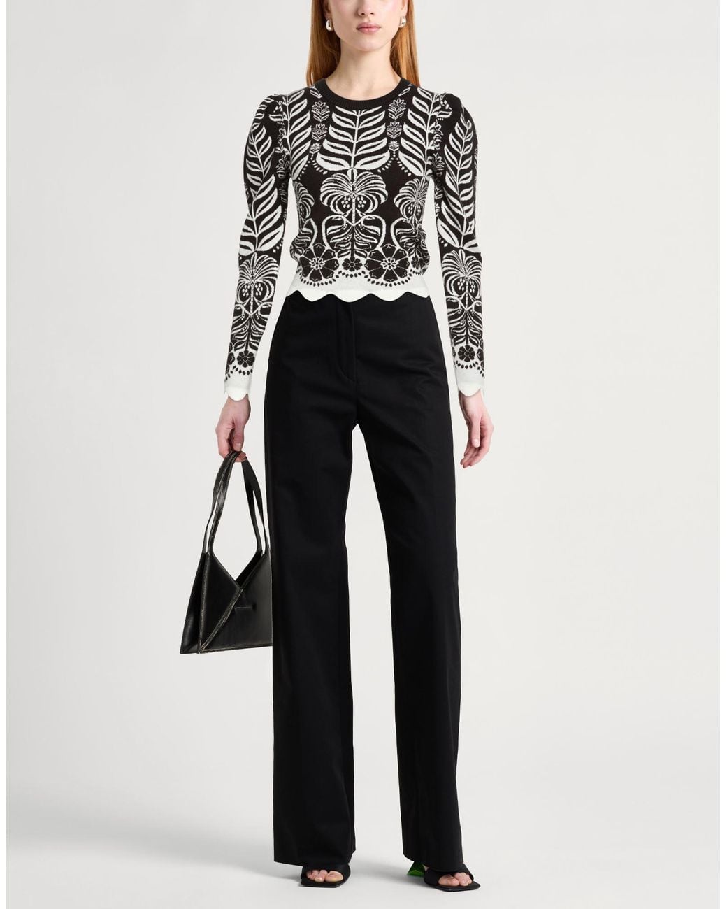 Farm Rio Black Sweaters