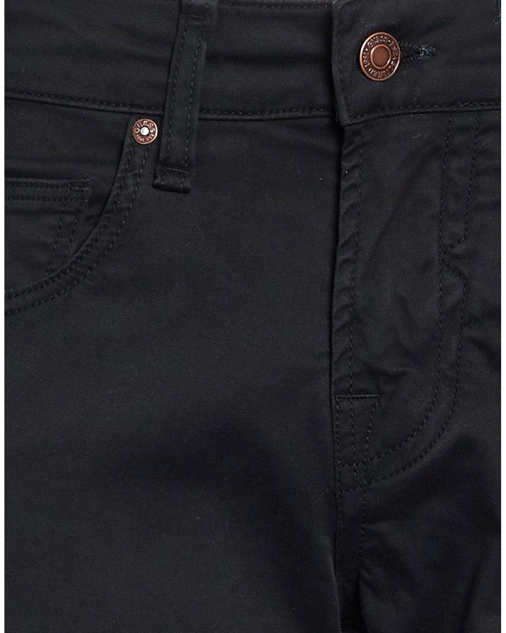 Guess Blue Pants Cotton, Elastane for men