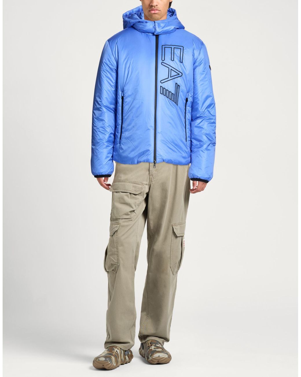 EA7 Blue Puffers for men