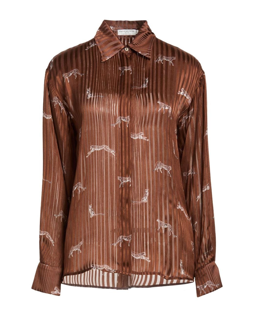 Ballantyne Brown Shirt Silk