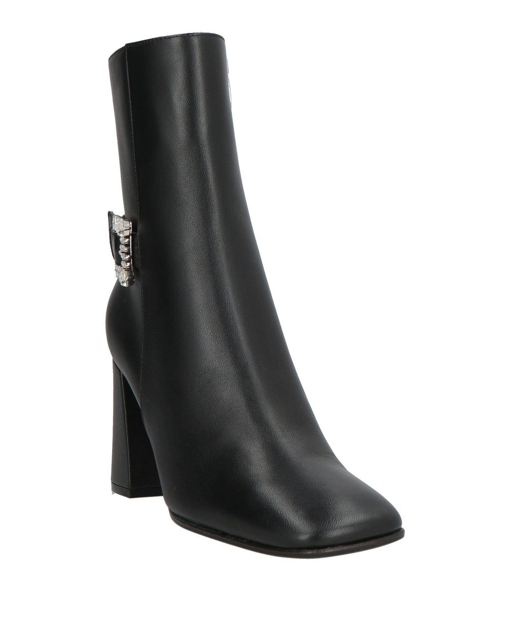 Sergio Rossi Black Ankle Boots