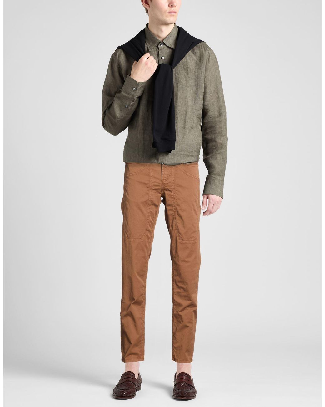 Jeckerson Brown Trouser for men