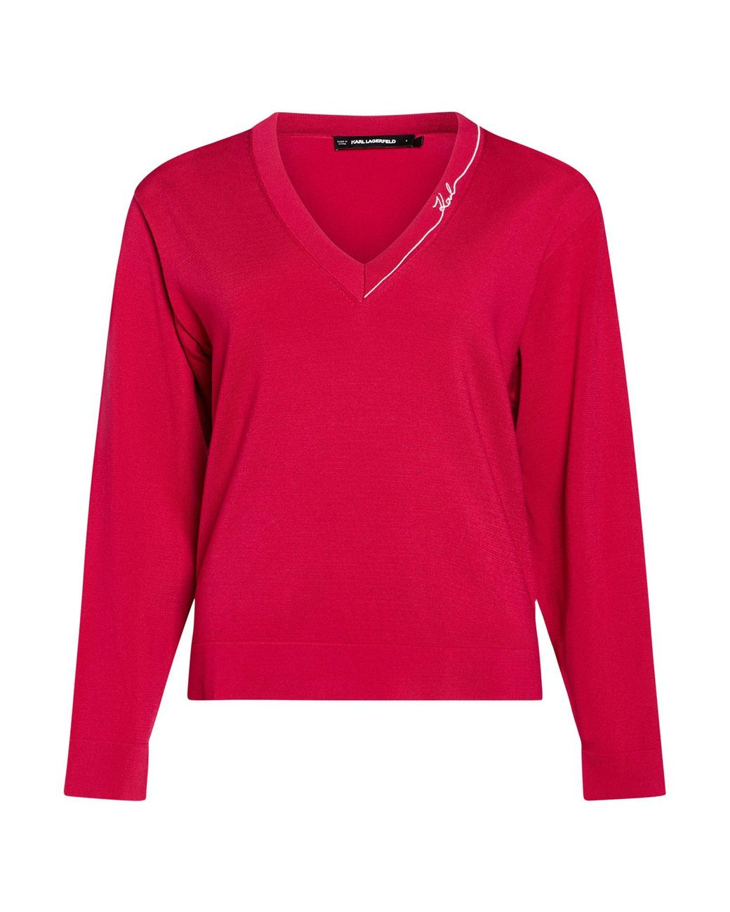 Pullover Karl Lagerfeld en coloris Red