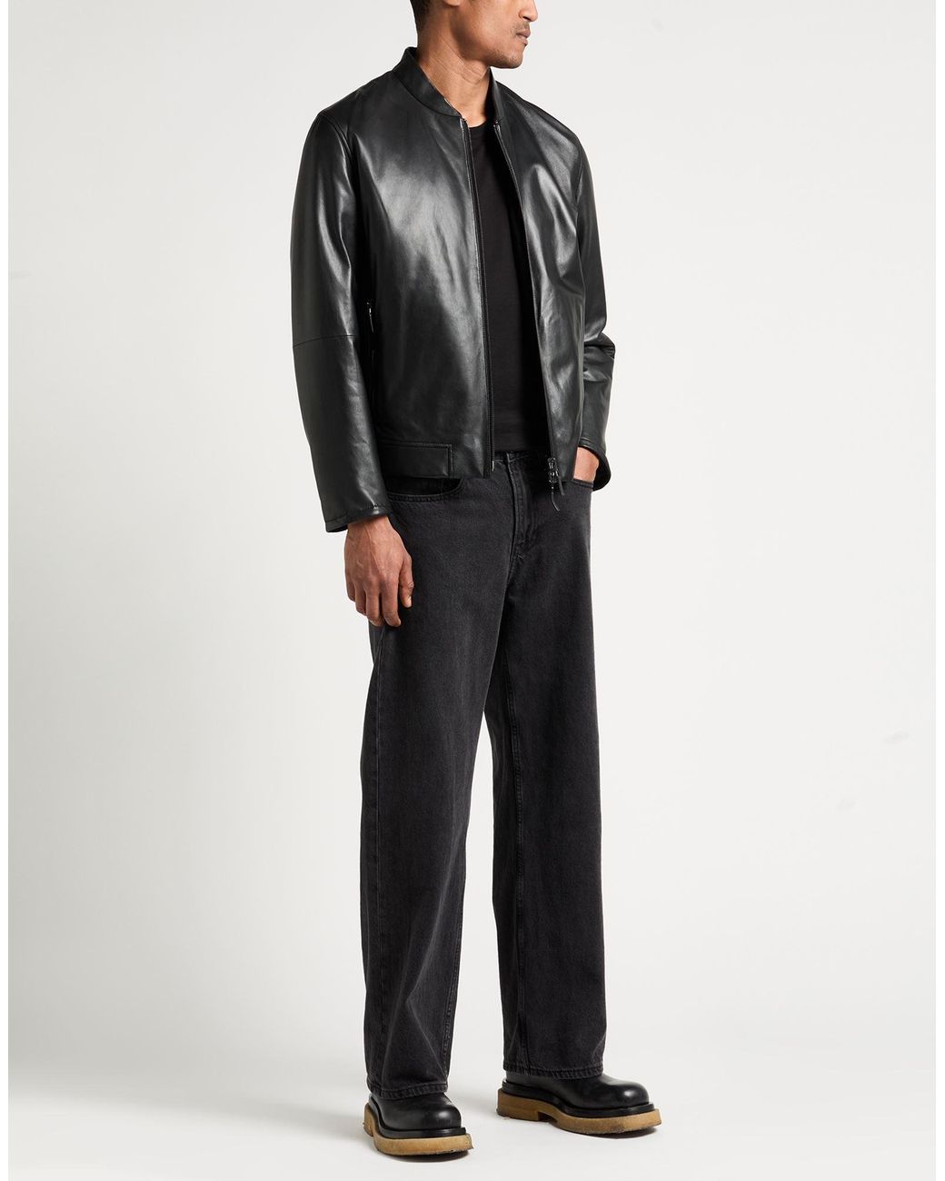 Emporio Armani Black Jacket for men