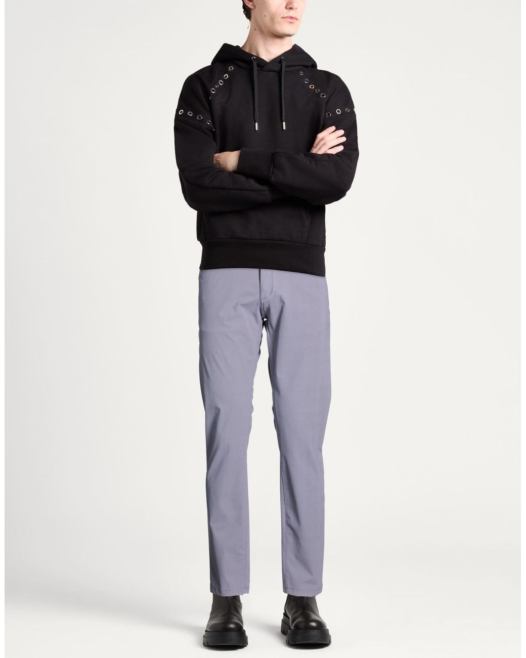 Rrd Blue Pants Polyamide, Elastane for men