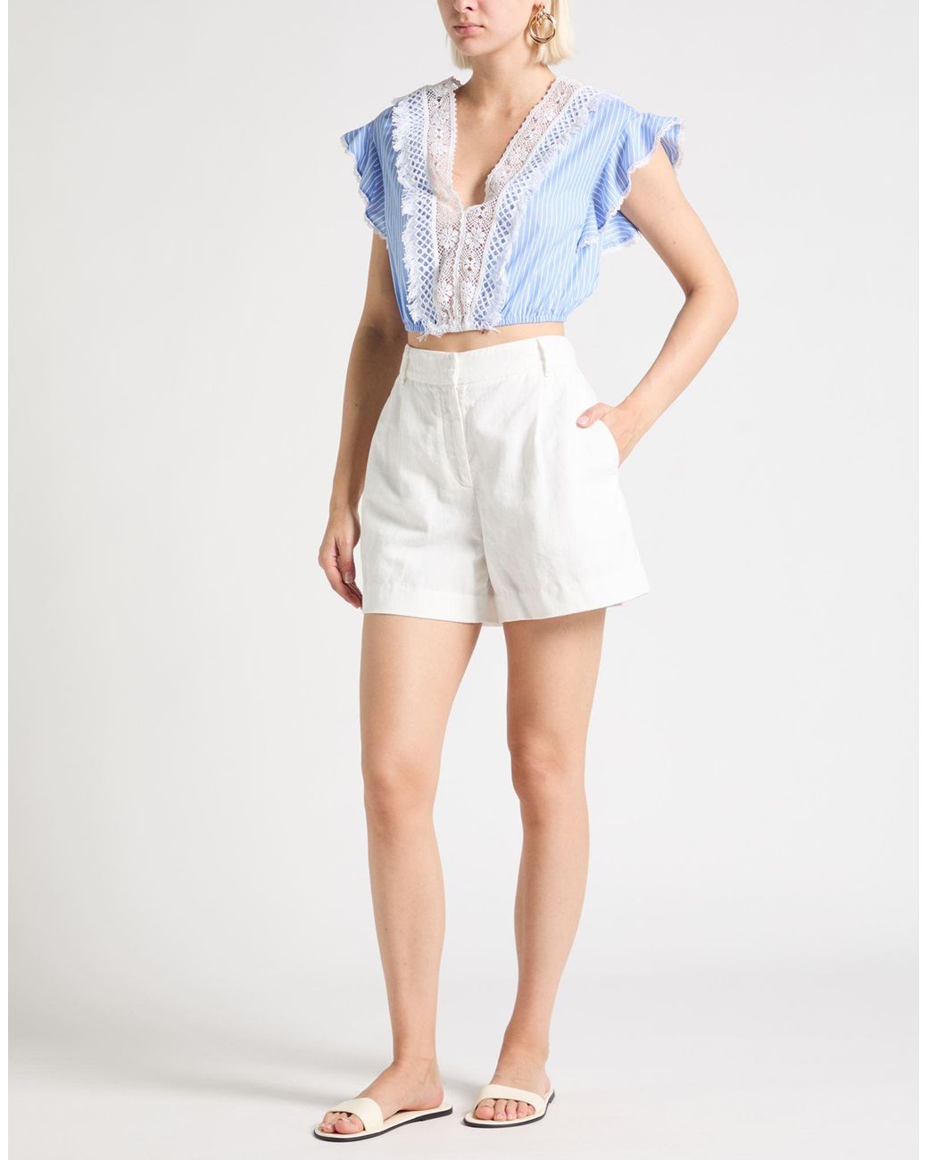 Top ERMANNO FIRENZE en coloris Blue