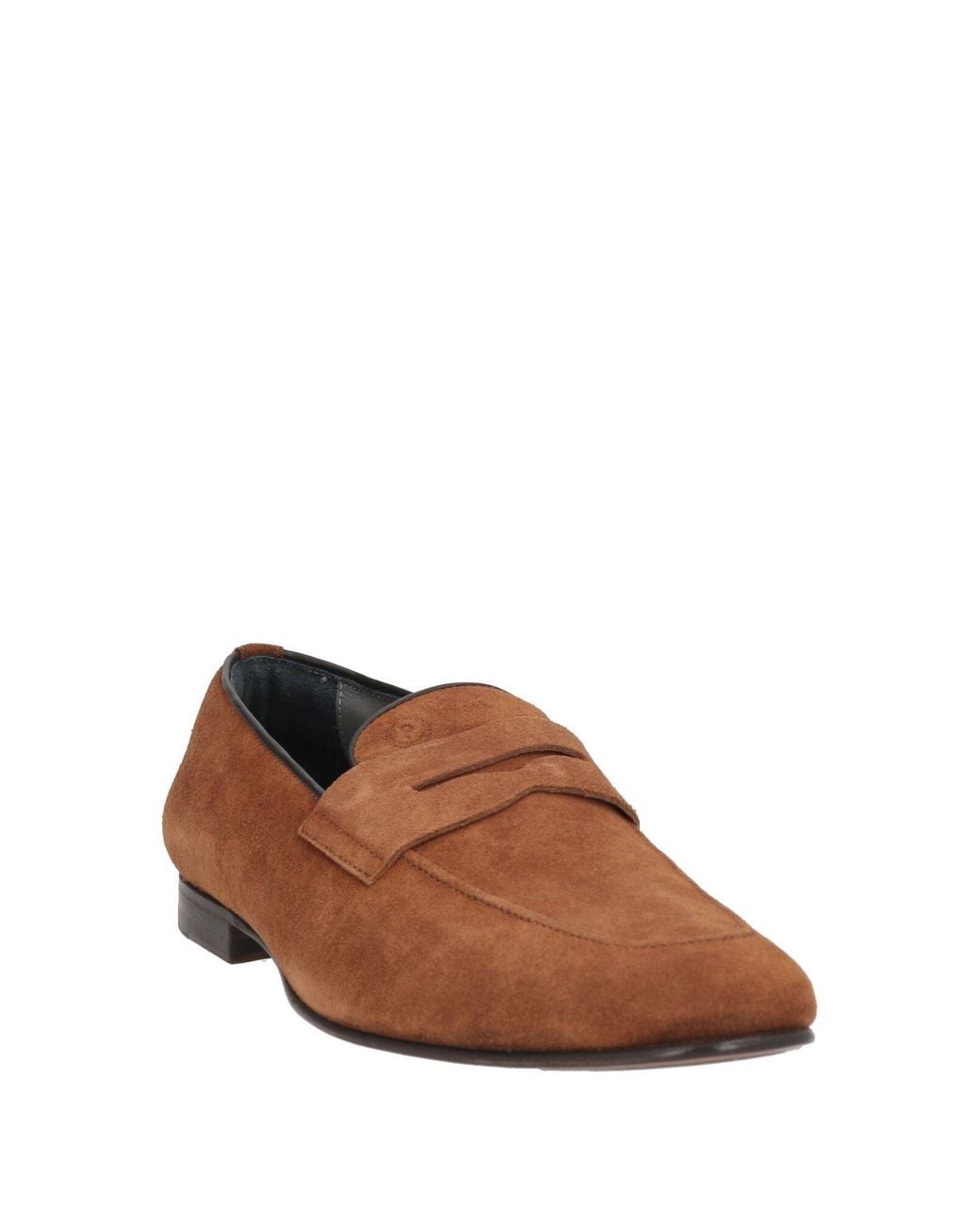 Pollini Brown Loafers Leather for men