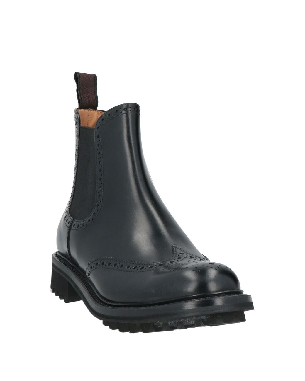 Church's Black Ankle Boots Calfskin