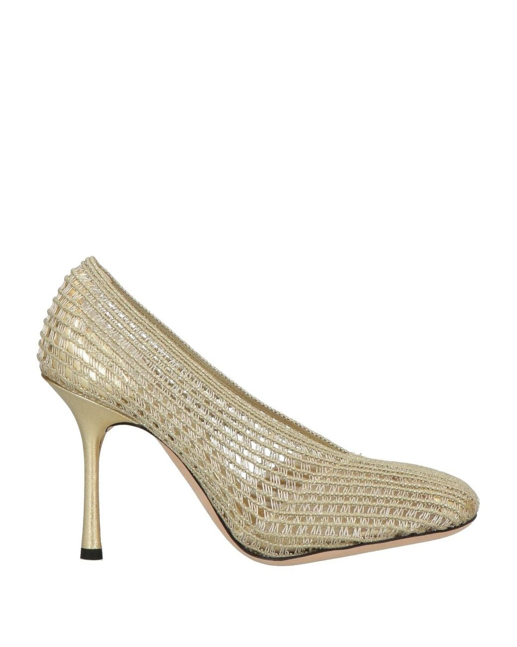 Victoria Beckham White Pumps Textile Fibers