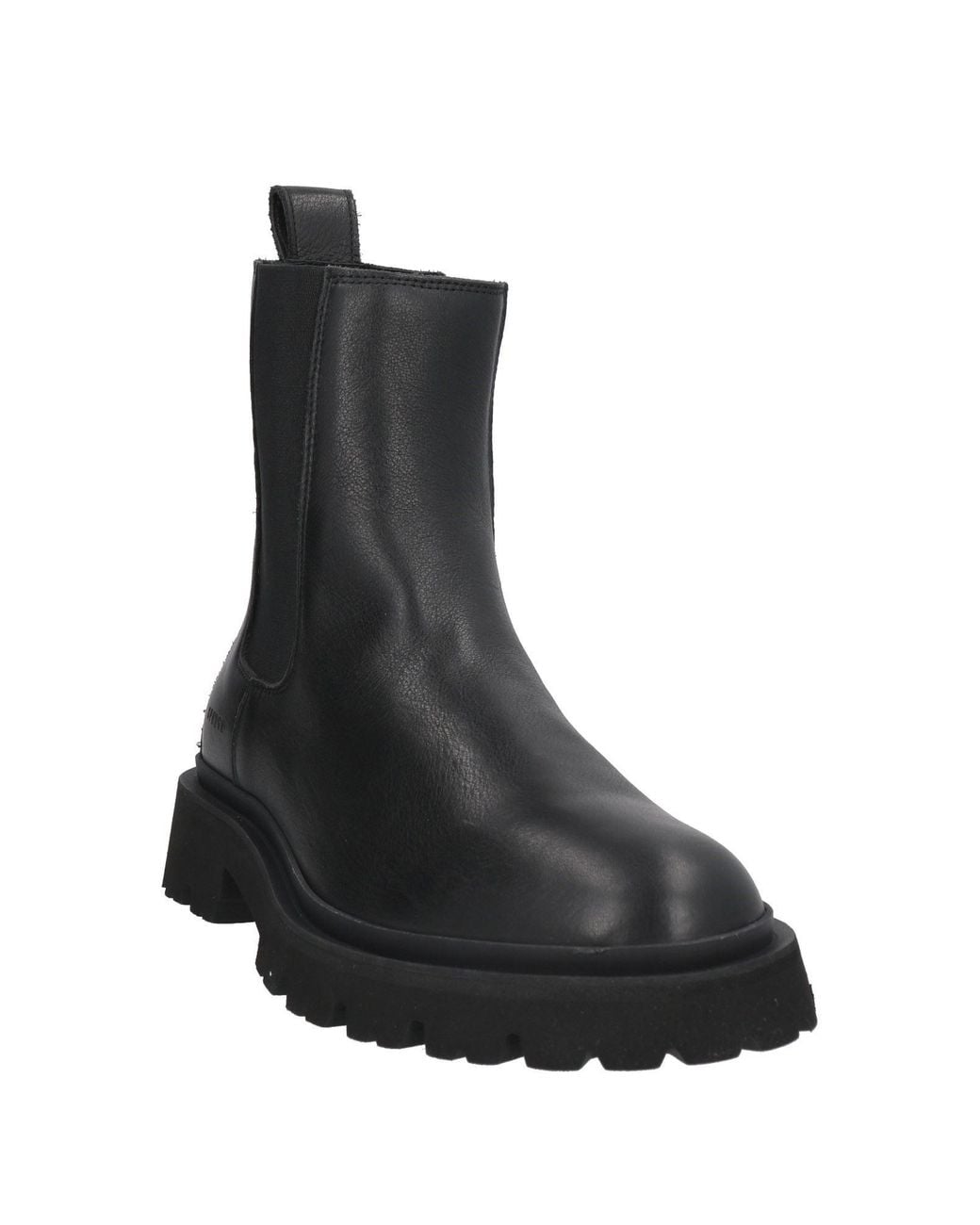 COPENHAGEN Black Ankle Boots Calfskin for men