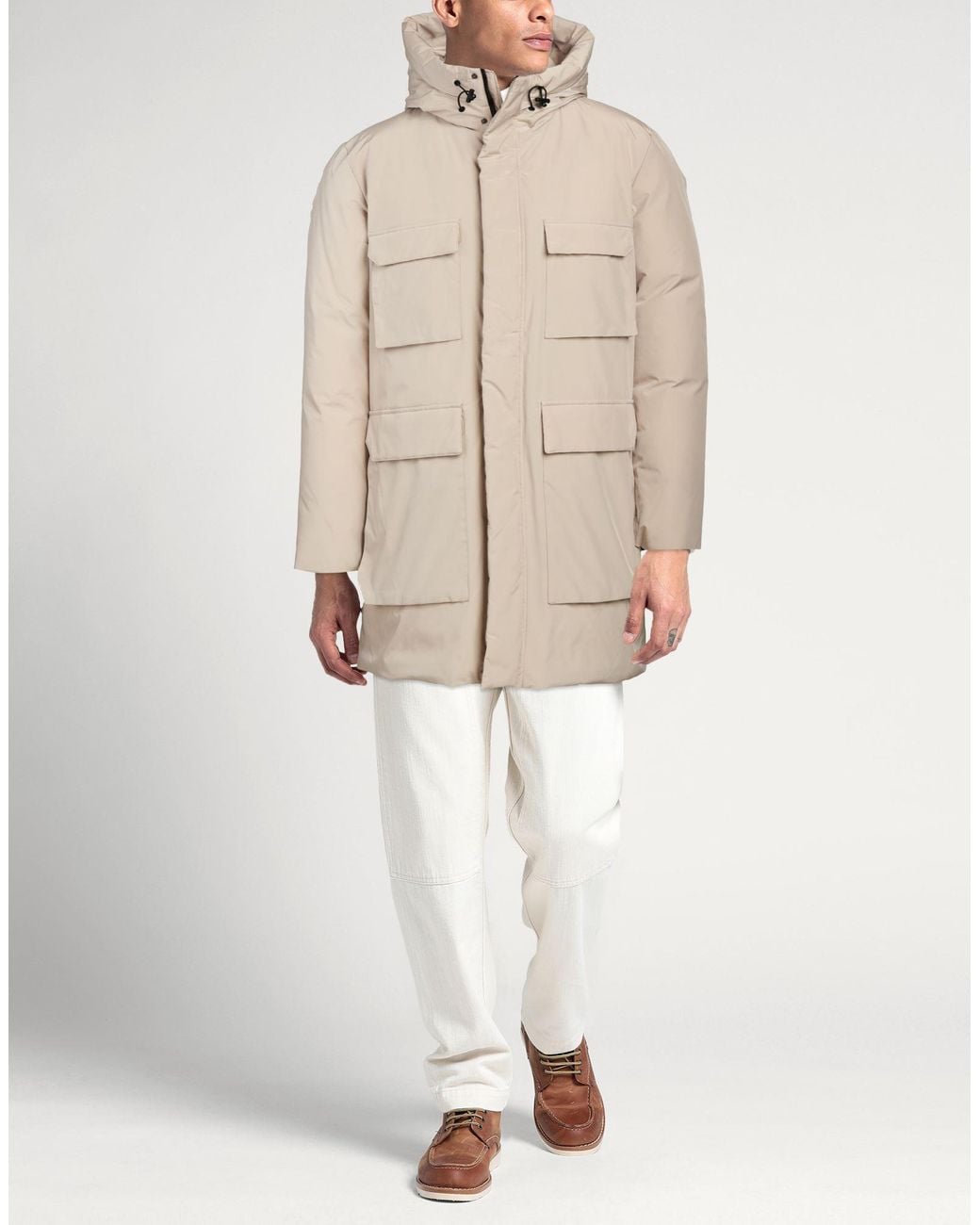 ADHOCONCEPT Natural Puffers for men