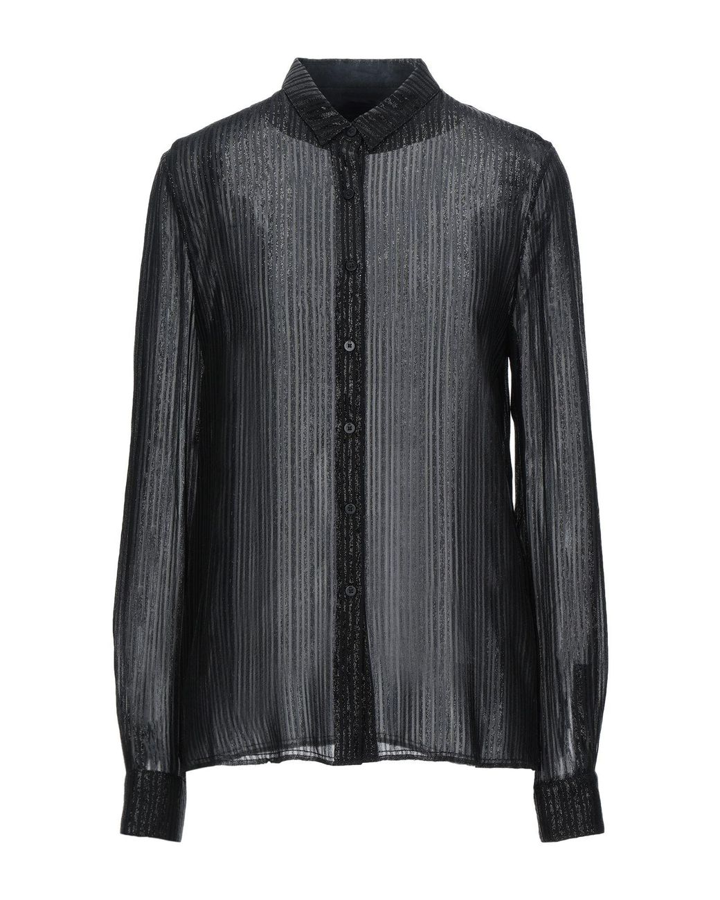 RTA Synthetic Shirt in Black - Lyst