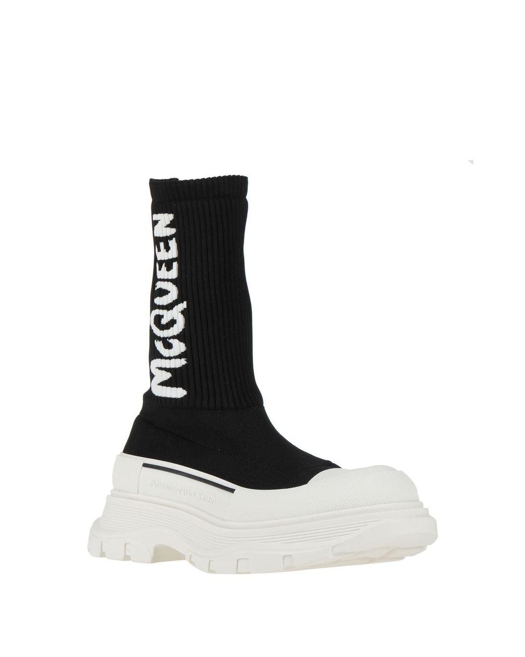 McQueen Black Trainers