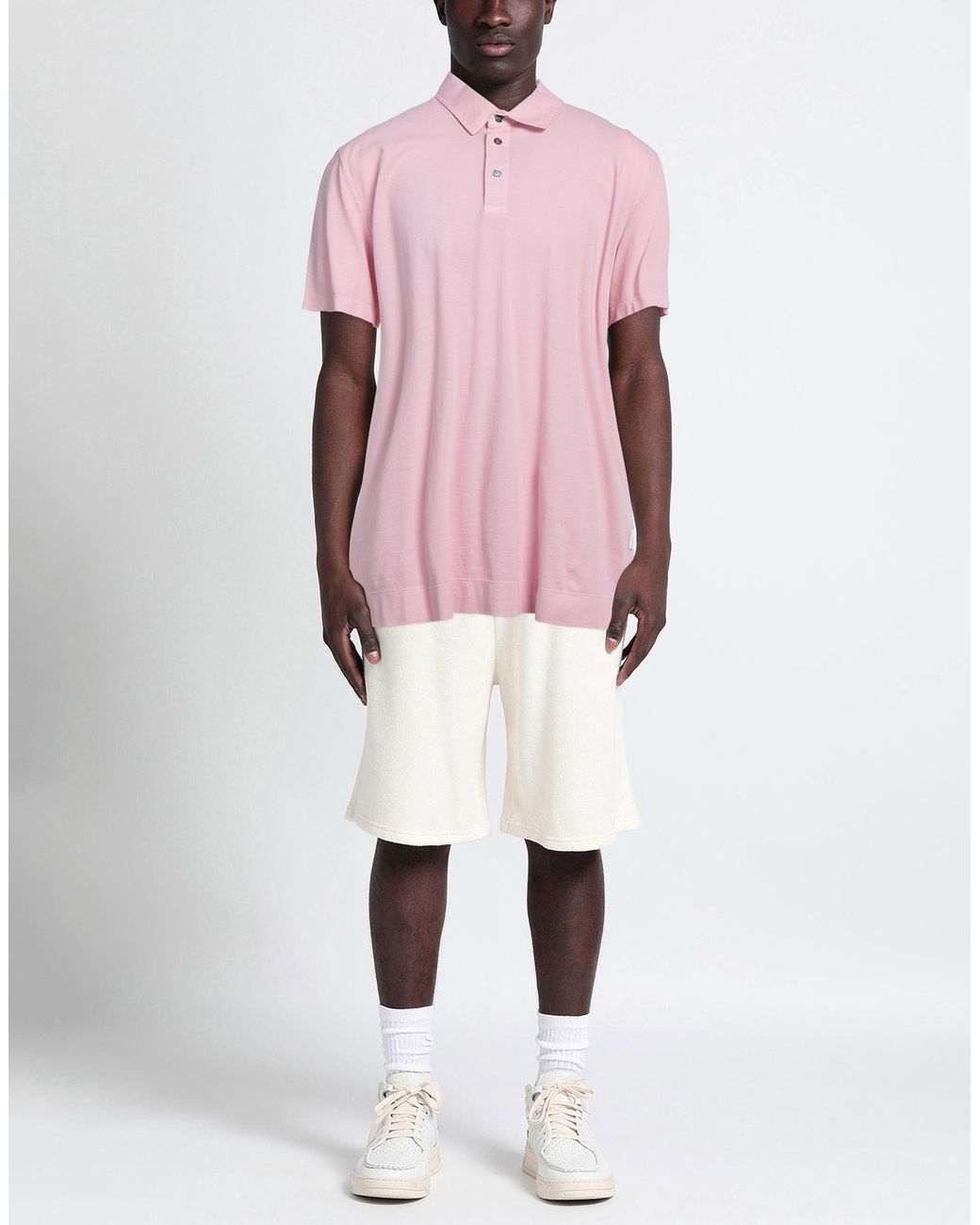 Ballantyne Pink Polo Shirt for men