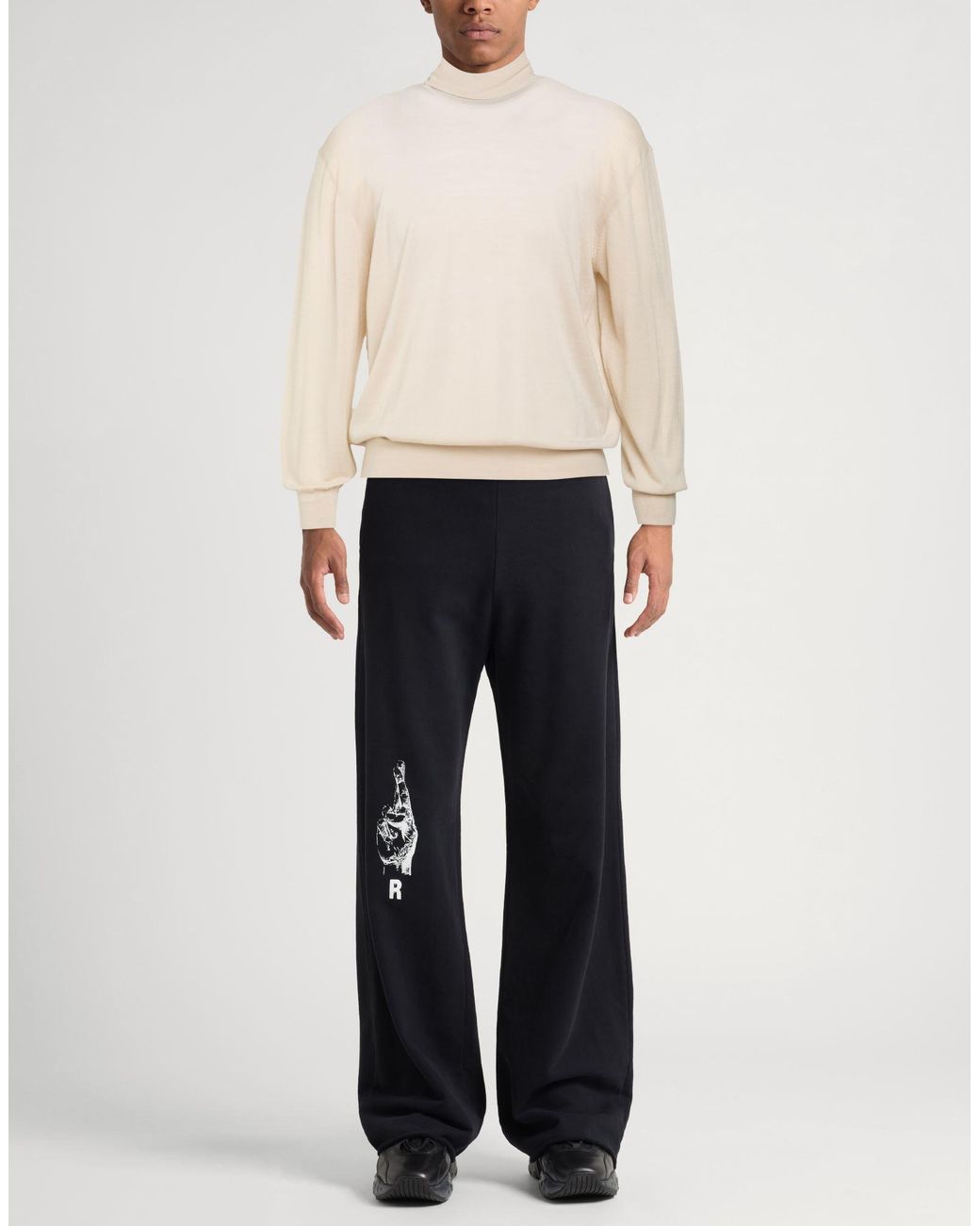 Neil Barrett White Turtleneck for men
