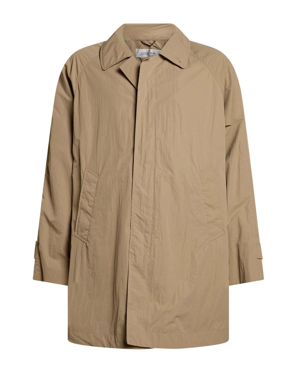 ADHOCONCEPT Natural Overcoats & Trench Coats for men