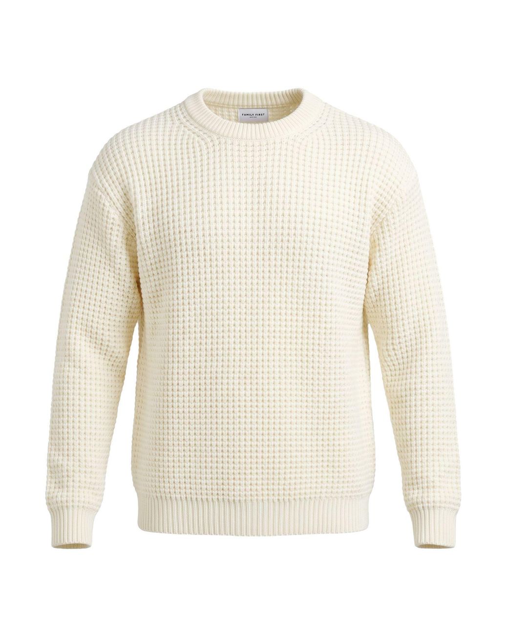 FAMILY FIRST White Sweater Wool, Polyamide, Acrylic for men