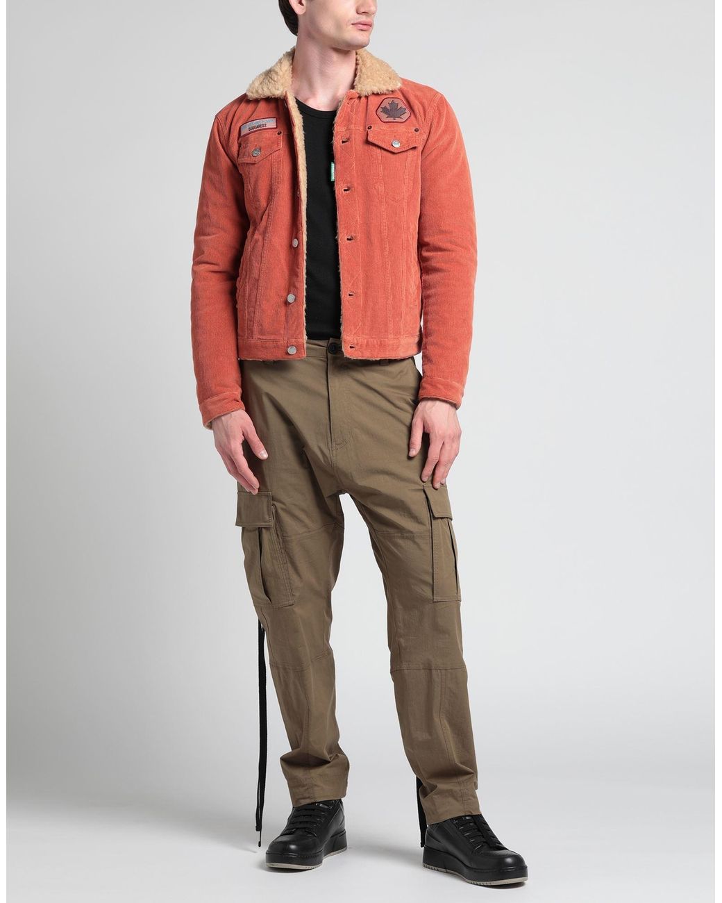 DSquared² Red Jacket for men