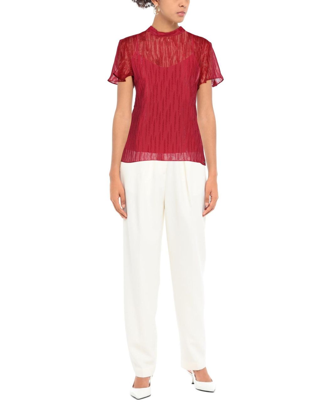 ARMANI EXCHANGE Red Top