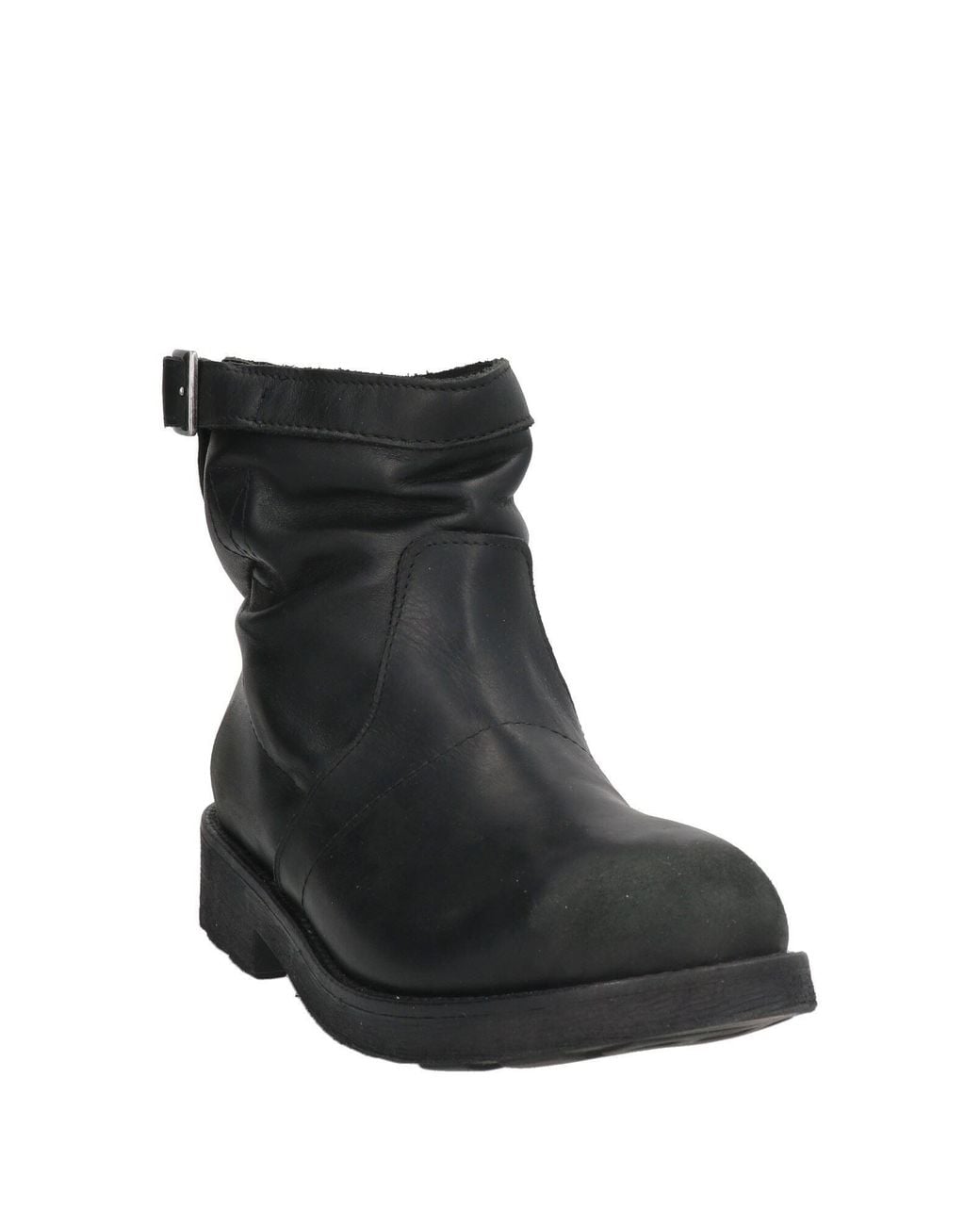 Bikkembergs Black Ankle Boots Leather