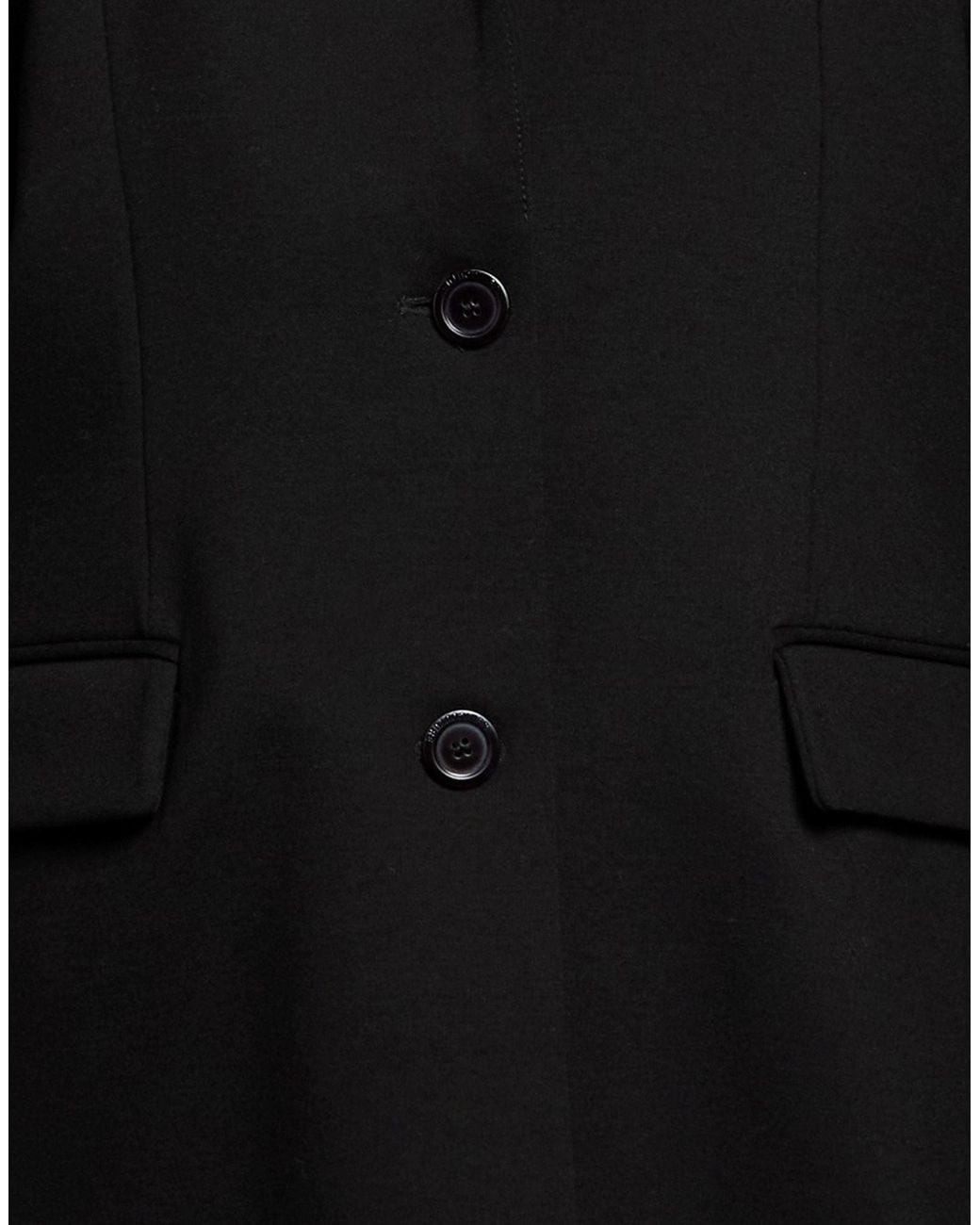 Semicouture Black Blazer Viscose, Polyamide, Elastane, Polyester