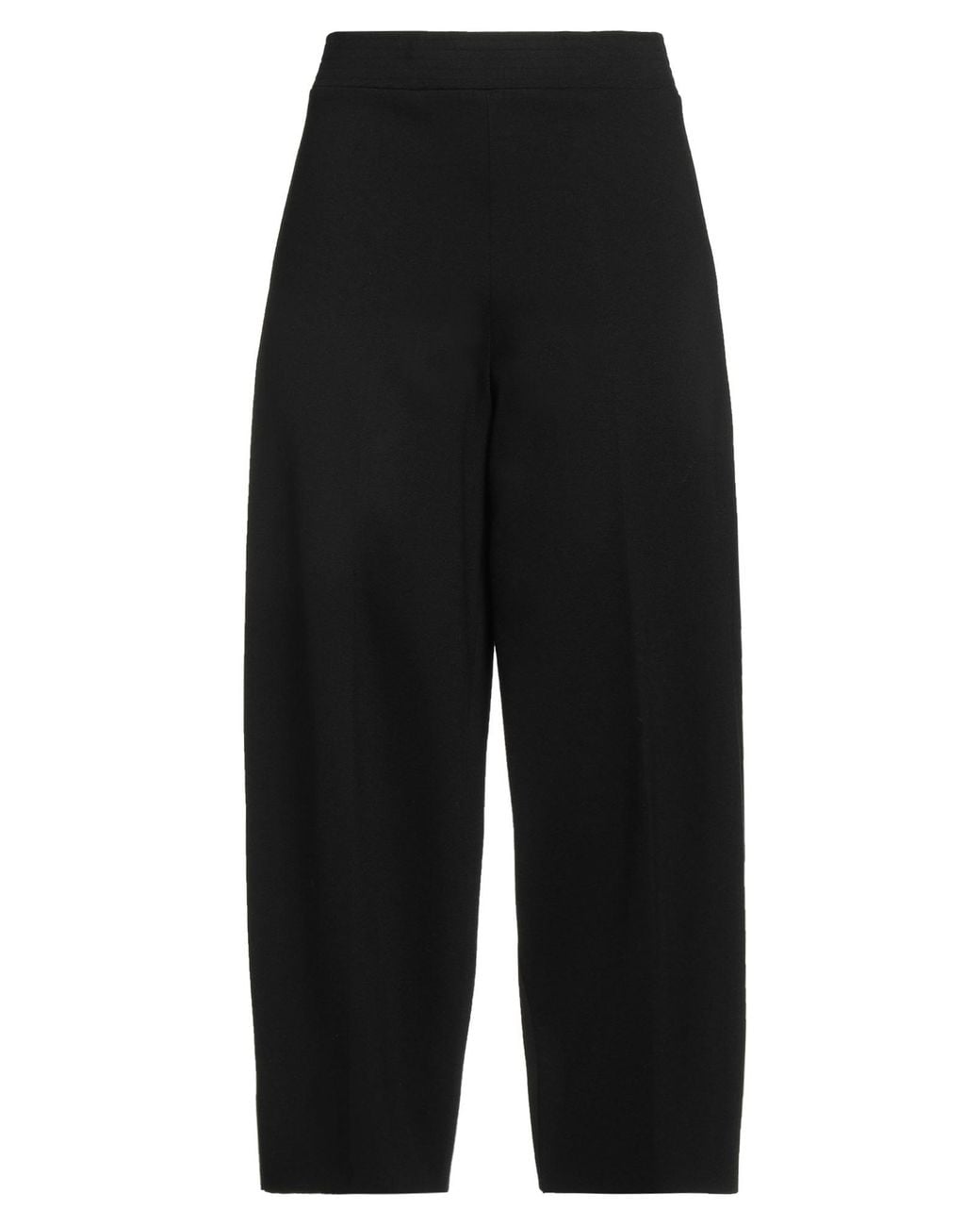 Liviana Conti Black Pants Viscose, Polyamide, Elastane